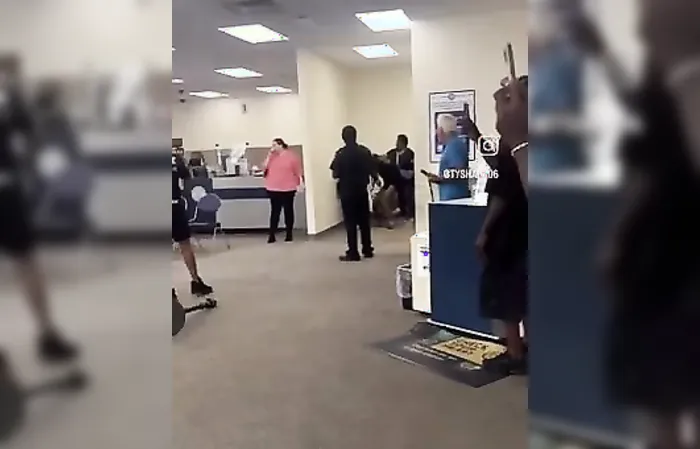When lines are too long at DMV, so you start knocking people out