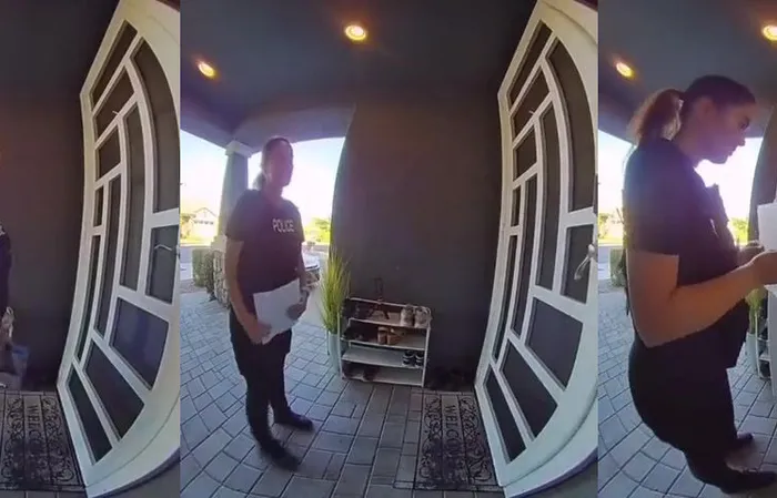 Dad, the police are here (wait for it)