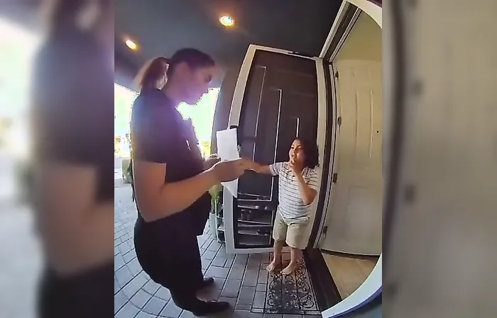 Dad, the police are here (wait for it)