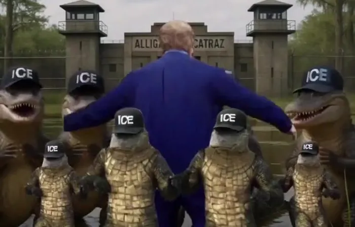 Trump visits Alligator Alcatraz