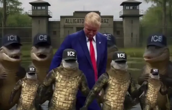 Trump visits Alligator Alcatraz