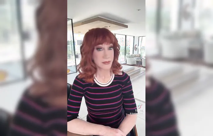 Kathy Griffin shares video of "beheaded Trump"