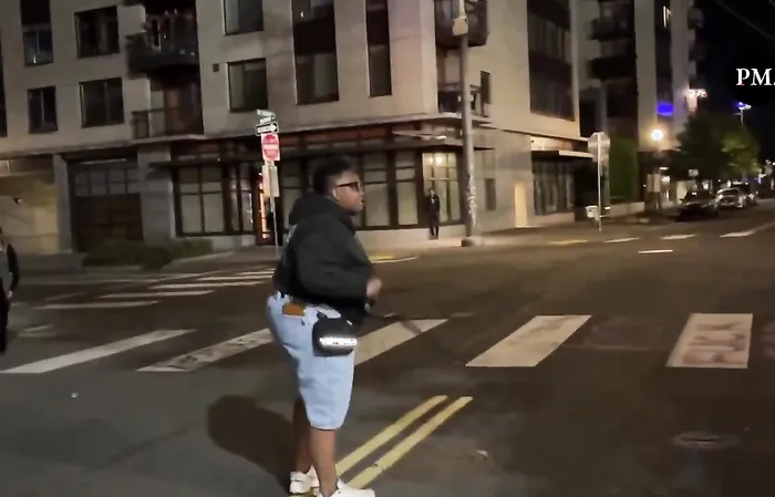 You're WORSE than ICE - Portland resident clashes with Antifa
