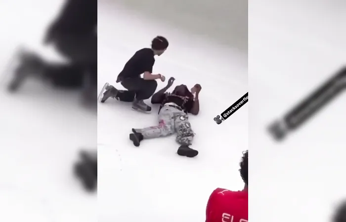 Guy robs store, jumps off second story, breaks both legs