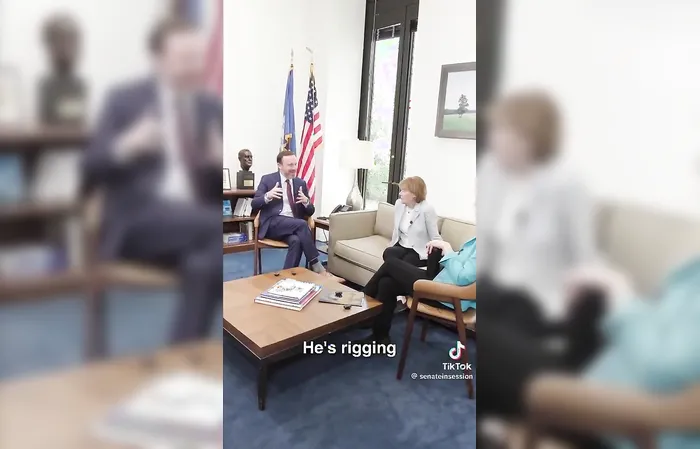 Elizabeth Warren mocked for obviously staged fluffer video about Trump