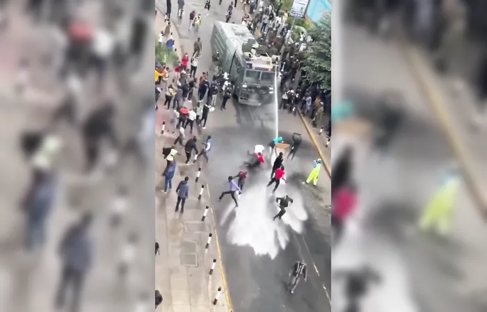 Do you support using water cannons on rioters?