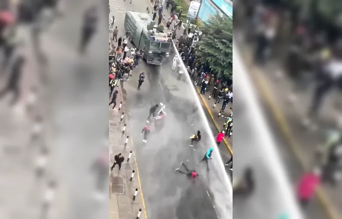 Do you support using water cannons on rioters?