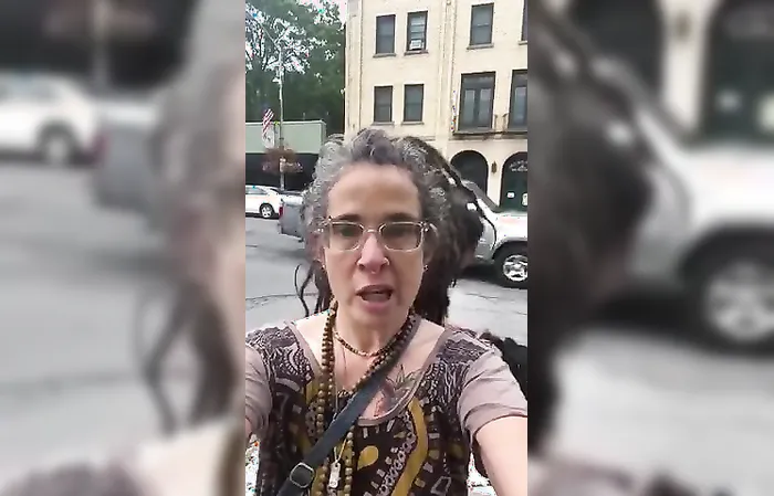 Woman is ticked off that police don't care she was hit by a car during protest