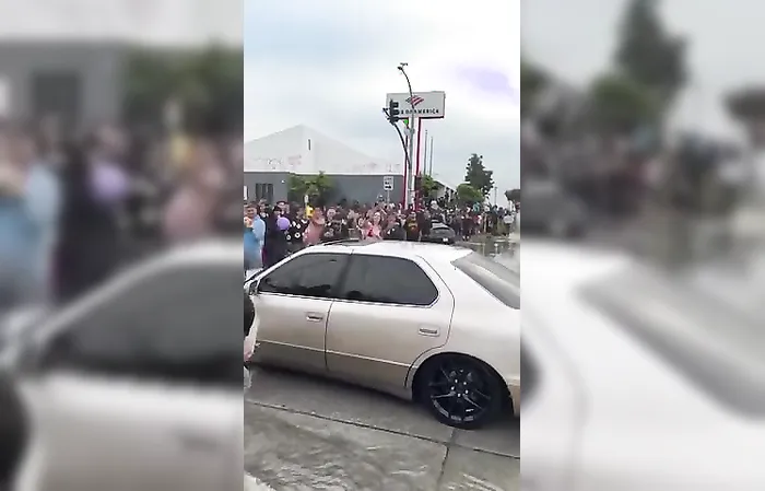 They FLOODED his sunroof bro, OMG