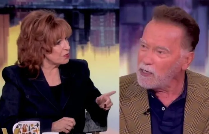 When you come to America, you're a guest - Arnold Schwarzenegger STIFFS Joy Behar on The View