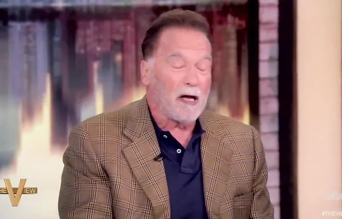 When you come to America, you're a guest - Arnold Schwarzenegger STIFFS Joy Behar on The View