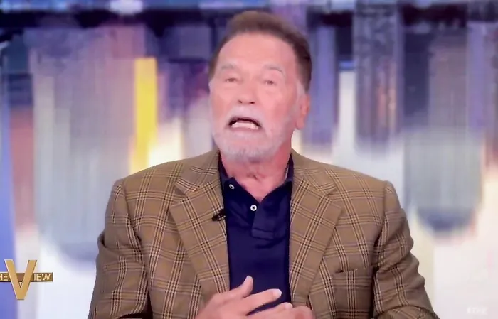 When you come to America, you're a guest - Arnold Schwarzenegger STIFFS Joy Behar on The View