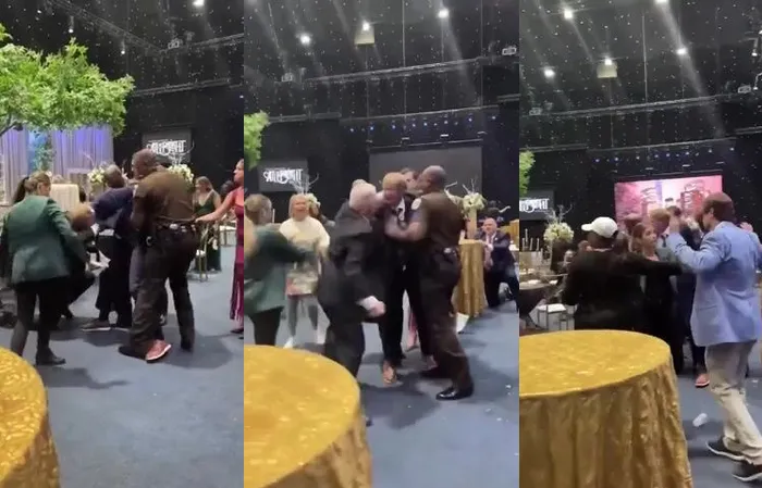 Cops let grandpa get his hits in