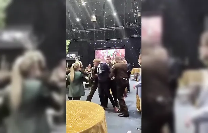 Cops let grandpa get his hits in