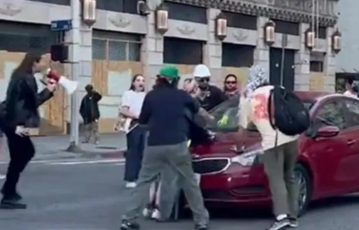 Is it self defense if you accidentally run over a protester?