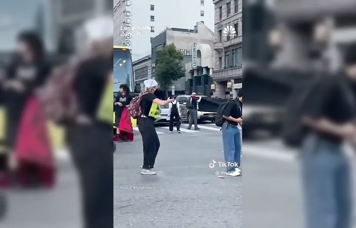 Is it self defense if you accidentally run over a protester?