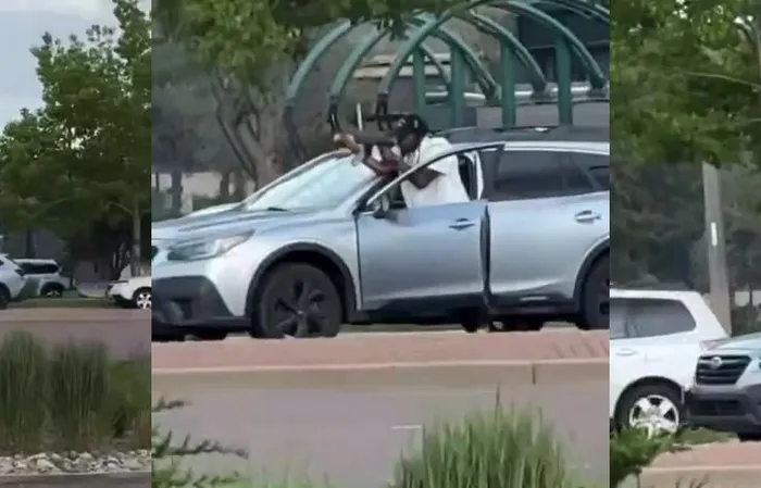 Dude opens fire in broad daylight during road rage incident