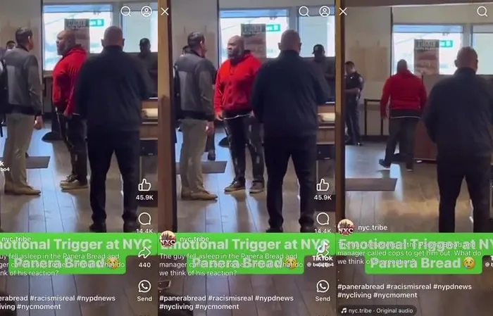 Guy explodes on racist "foreigners" in a Panera Bread