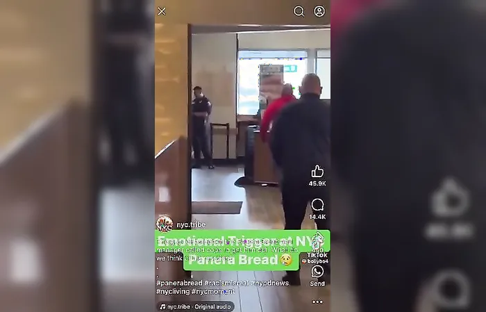 Guy explodes on racist "foreigners" in a Panera Bread