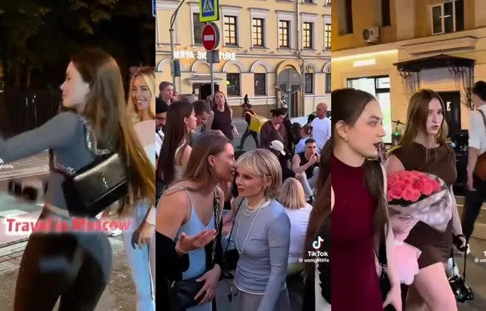 What do you notice about this video from Russia?