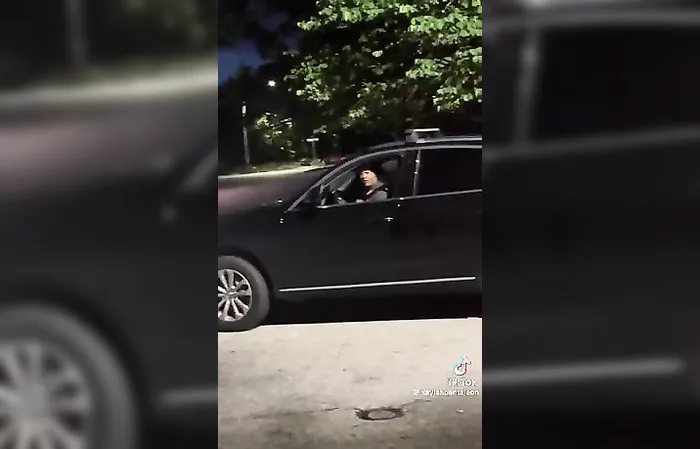 Woman in car: "I’ll be glad when Trump gets all your motherf*ckers out of here"