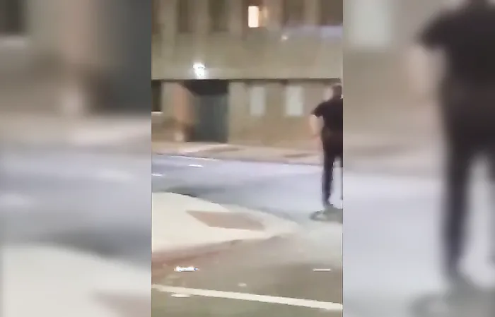 Woman punches cop in face, then she FOUND OUT