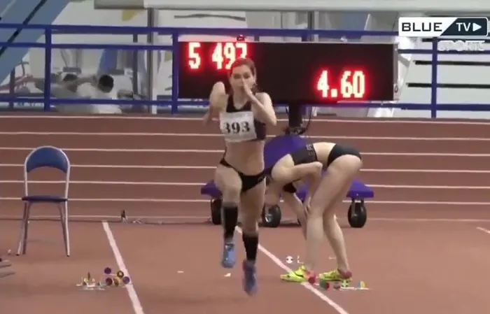 Track star not thrilled with her performance