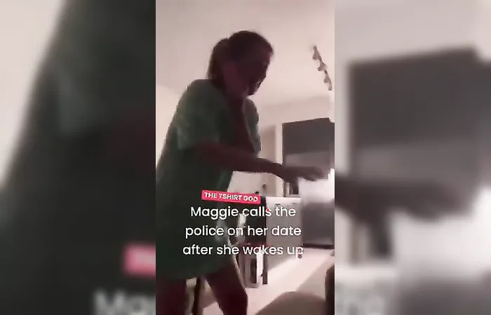 Woman falsely accusing date after he wakes up
