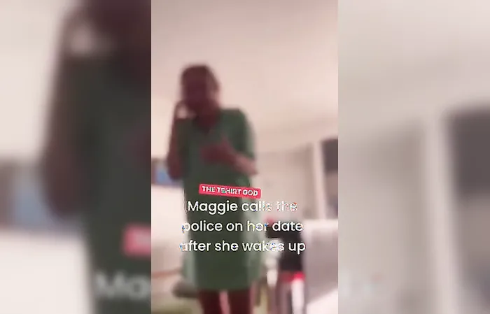 Woman falsely accusing date after he wakes up