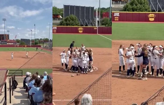 Biological male pitches complete-game shutout against women