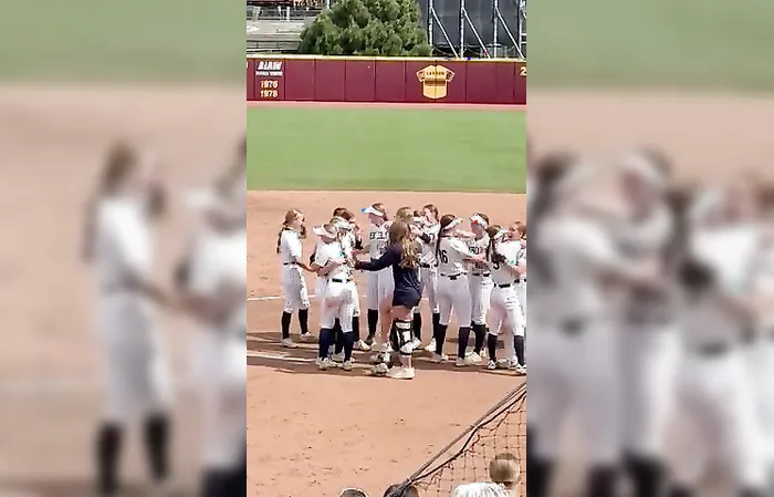 Biological male pitches complete-game shutout against women