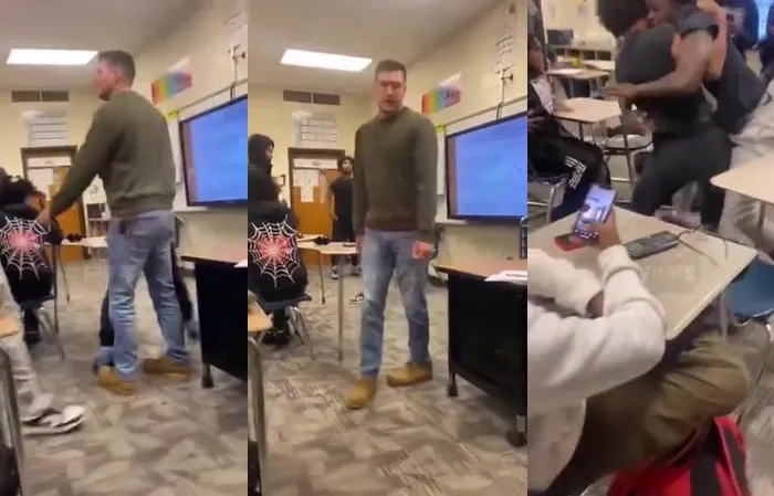Teacher was like, "ok, ya know what..." and walked away