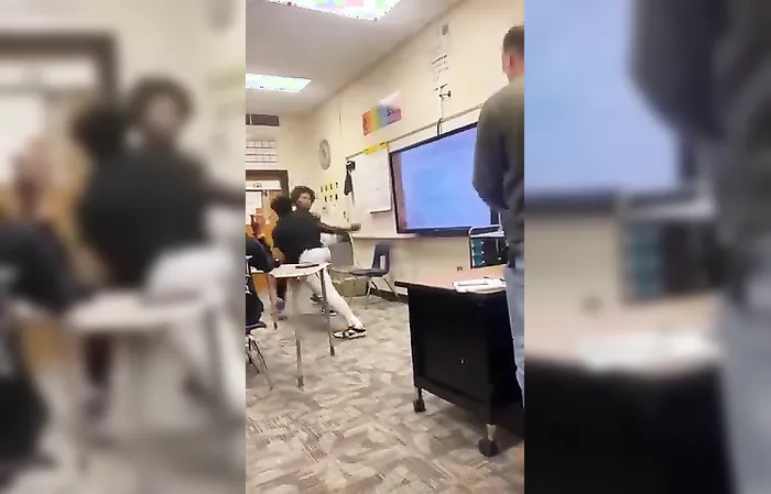 Teacher was like, "ok, ya know what..." and walked away