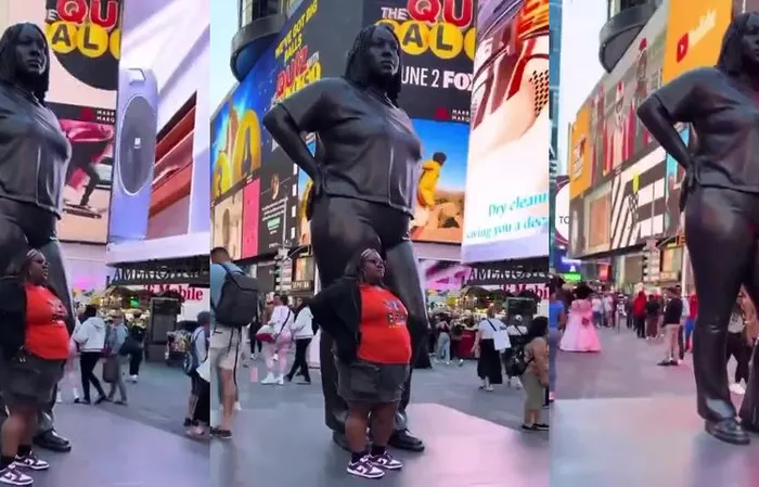 There's a big new statue in NYC