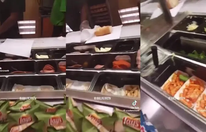 LaShonda woke up on the wrong side of the bed and cussed out Subway workers