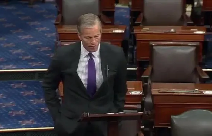 Sen. Thune said America was deeply in debt, then supported the OVERSPENDING GOP bill anyway