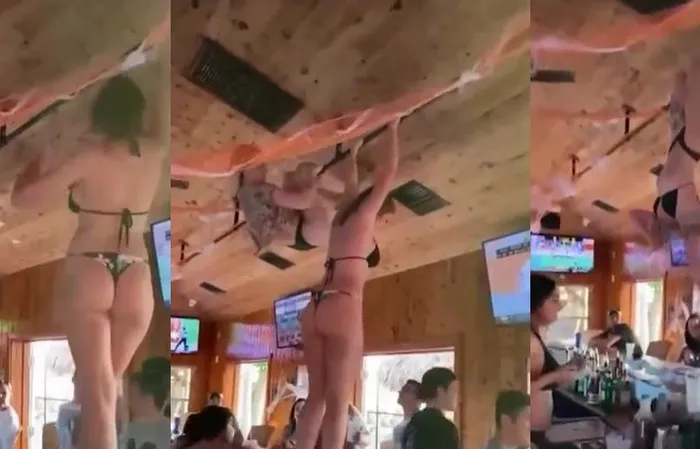 Upside-down bikini shots are a thing now?