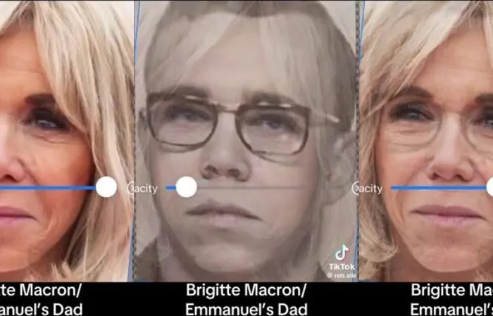 Is Macron's wife really a man?