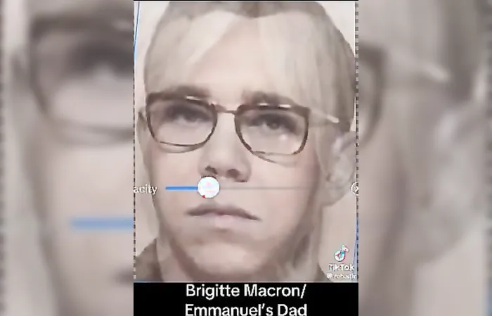 Is Macron's wife really a man?
