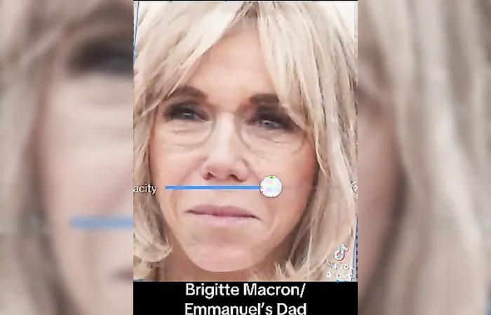 Is Macron's wife really a man?