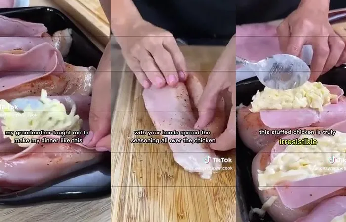 Lady on TikTok ruins chicken recipe