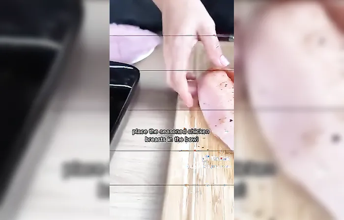 Lady on TikTok ruins chicken recipe
