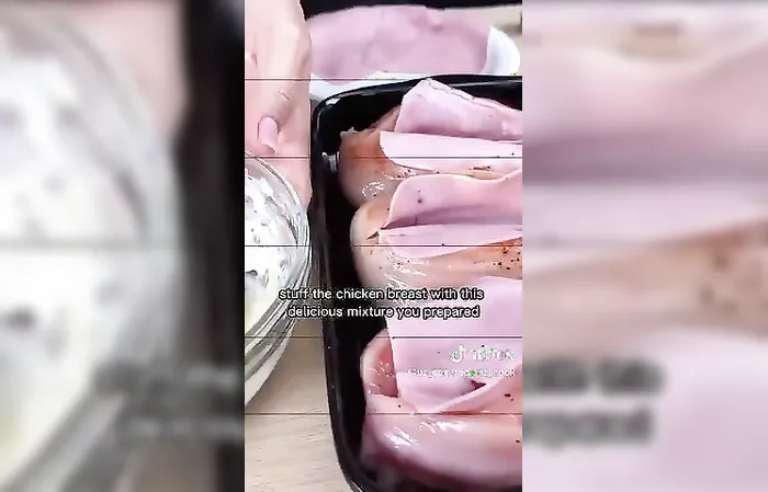 Lady on TikTok ruins chicken recipe