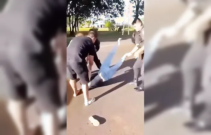 Two women provoke an officer, get put in their place