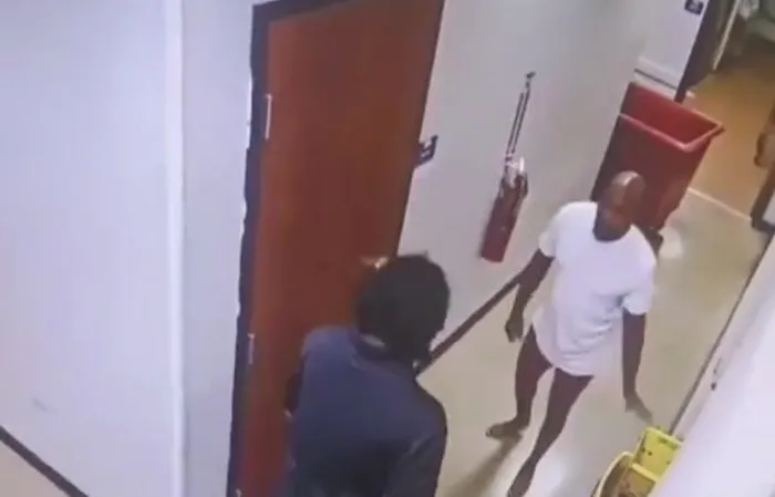 Bro takes a MOP TO THE FACE
