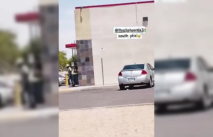 Female cop gets wrecked in street fight