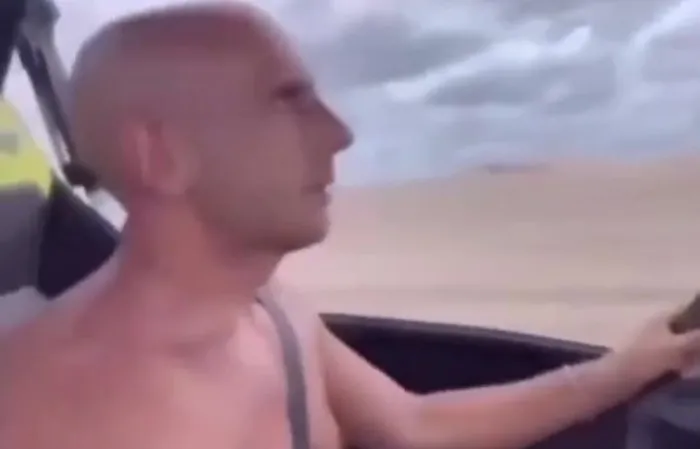 Man takes blind friend to a place where he could drive without worries
