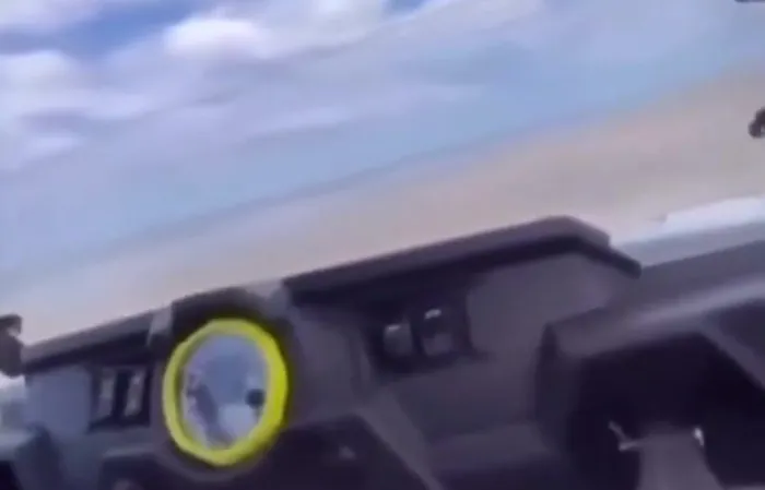 Man takes blind friend to a place where he could drive without worries