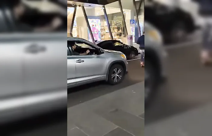 Guy blocking the road and FOUND OUT