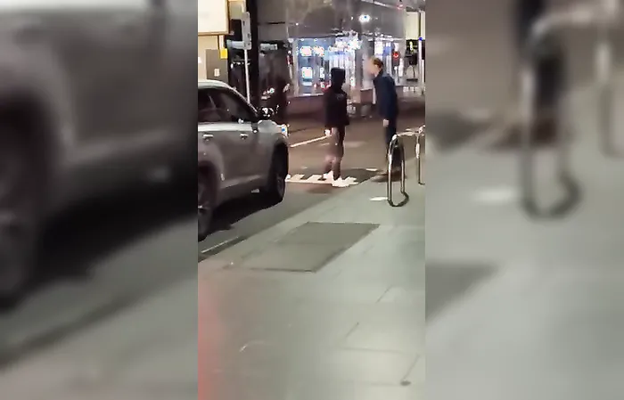 Guy blocking the road and FOUND OUT